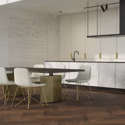 Композитная паркетная доска Quartz Parquet Елка Орех американский 33-400-29 венгерская елка 635×127×5