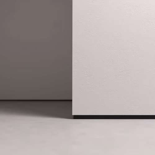 Плинтус алюминиевый теневой Modern Decor черный 2000×80×15