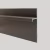 Плинтус алюминиевый теневой Modern Decor черный 2000×80×15