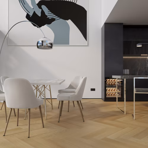 Композитная паркетная доска Quartz Parquet Елка Дуб тоскана 33-407 венгерская елка 635×127×5