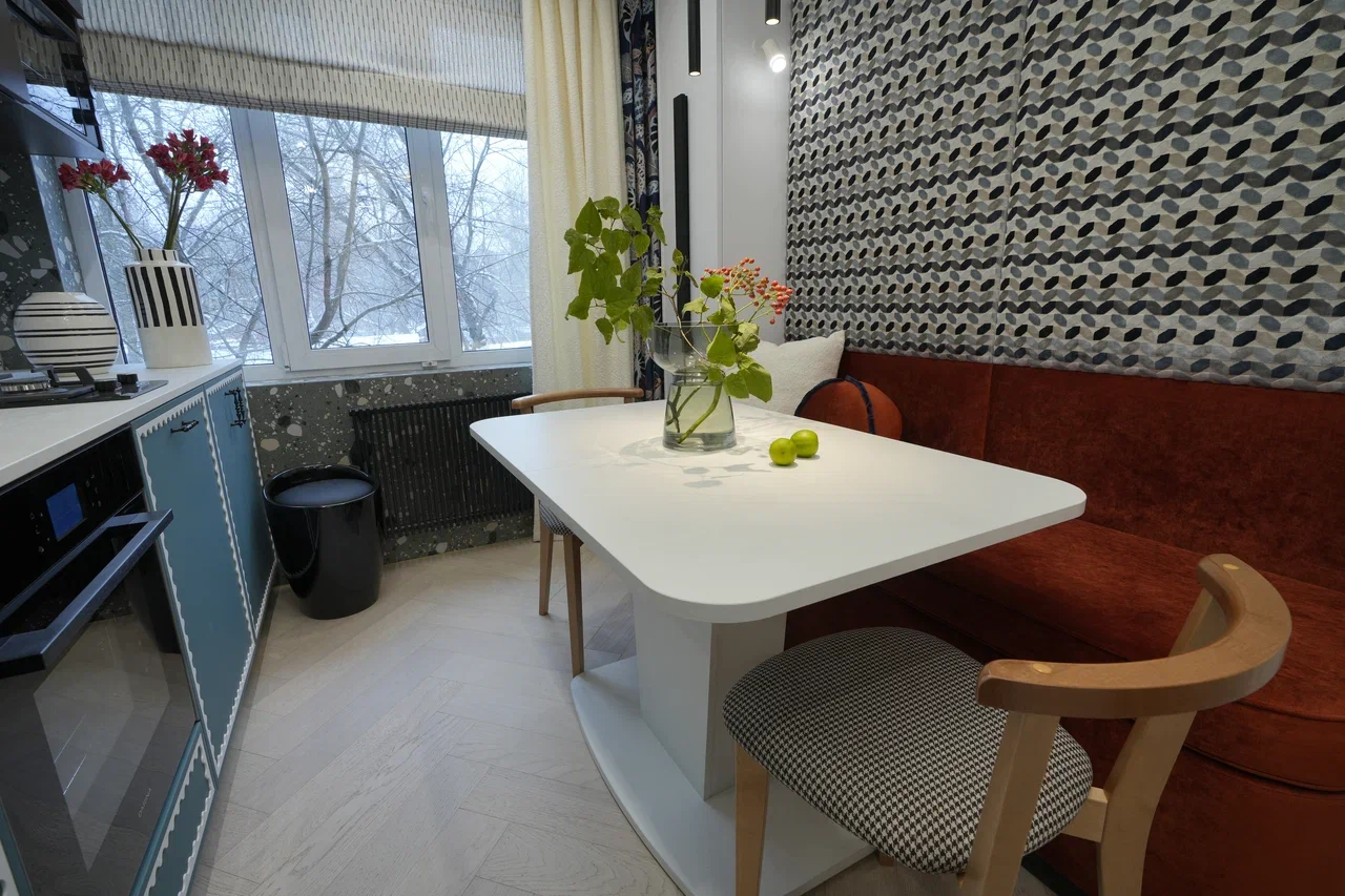 Композитная паркетная доска Quartz Parquet Елка Дуб песочный 33-408 венгерская елка 635×127×5 фото в интерьере