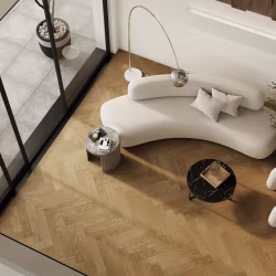 Композитная паркетная доска Quartz Parquet Елка Дуб рустикальный 33-410 венгерская елка 635×127×5