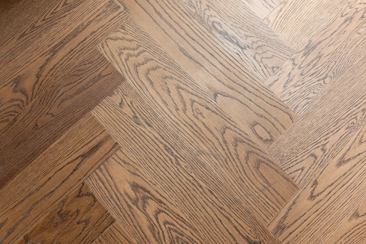 Композитная паркетная доска Quartz Parquet Елка Дуб рустикальный 33-410 венгерская елка 635×127×5