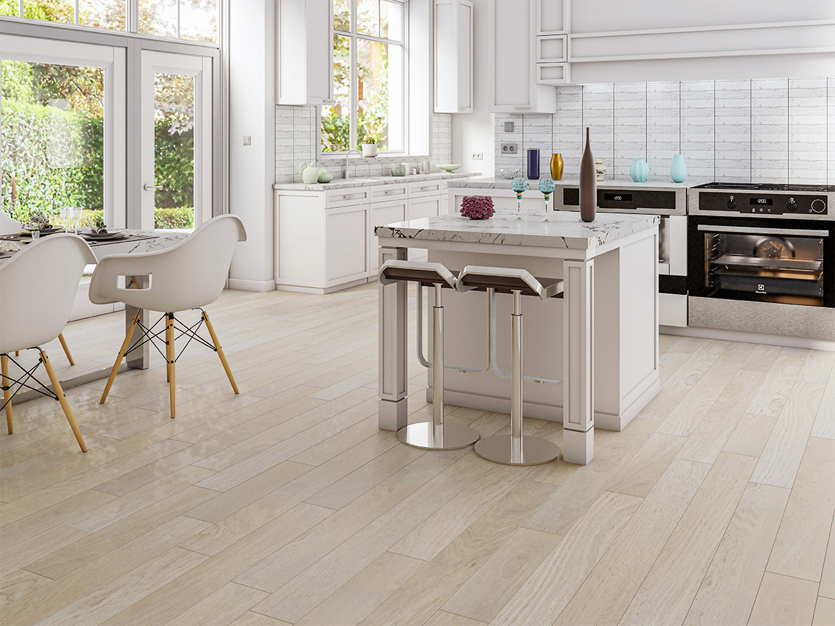 Инженерная доска Gran Parte Дуб Альпина Alpina 001 элит 500-1500×155×15 фото в интерьере