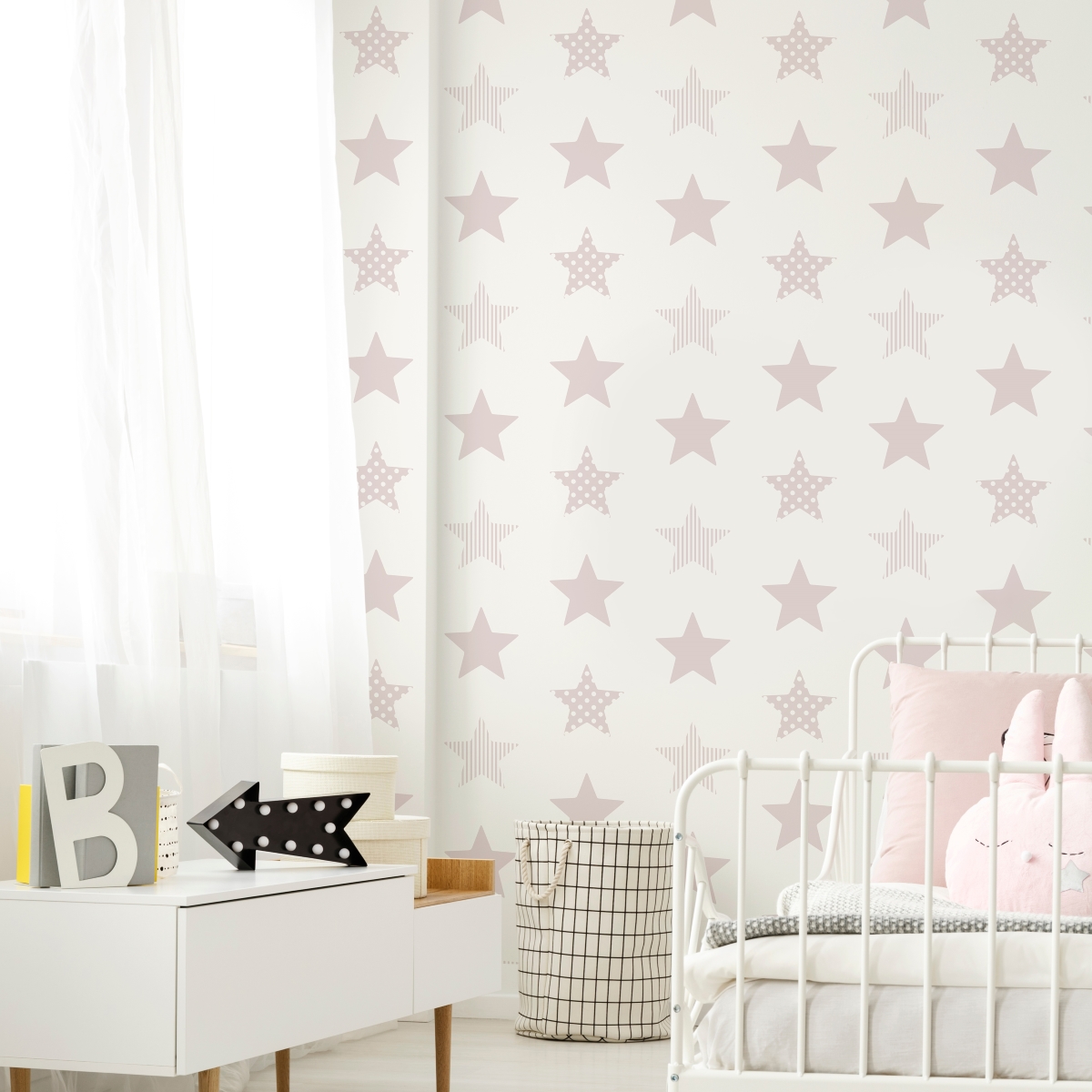 Обои Aura Individuals Superstar 108560 10,05×0,52 фото в интерьере