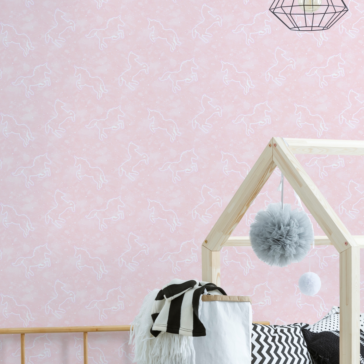 Обои Aura Individuals Illumicorn 107645 10,05×0,52 фото в интерьере