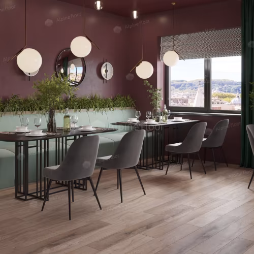 Кварцвиниловый SPC ламинат Alpine Floor Premium XL Дуб Персиковый ECO 7-20 1220×183×8