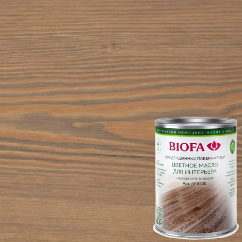 Масло для дерева Biofa 8500 цвет 8536 Капучино 0,4 л