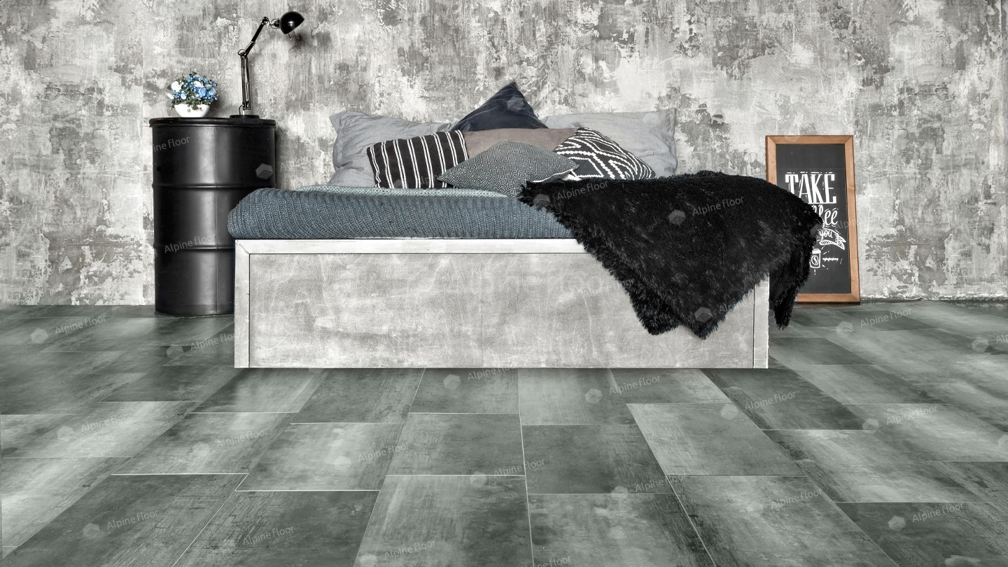 Кварцвиниловая плитка Alpine Floor клеевая Light Stone Корноулл ECO 15-1 608×303×2,5 фото в интерьере Кварцвиниловая плитка Alpine Floor клеевая Light Stone Корноулл ECO 15-1 608×303×2,5 фото в интерьере