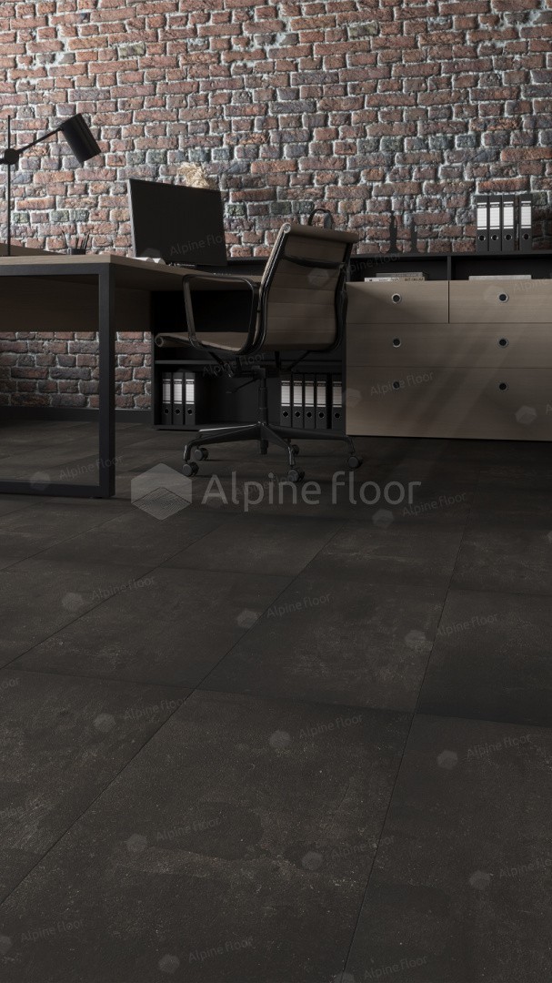 Кварцвиниловая плитка Alpine Floor клеевая Light Stone Ларнака ECO 15-2 608×303×2,5 фото в интерьере