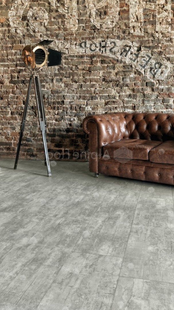 Кварцвиниловая плитка Alpine Floor клеевая Light Stone Ратленд ECO 15-9 608×303×2,5 фото в интерьере