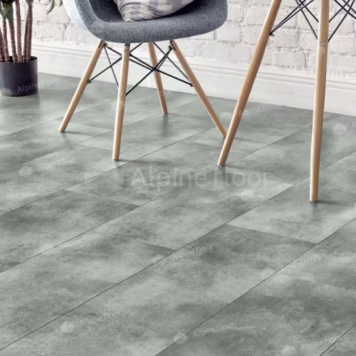 Кварцвиниловая плитка Alpine Floor клеевая Light Stone Бристоль ECO 15-10 608×303×2,5