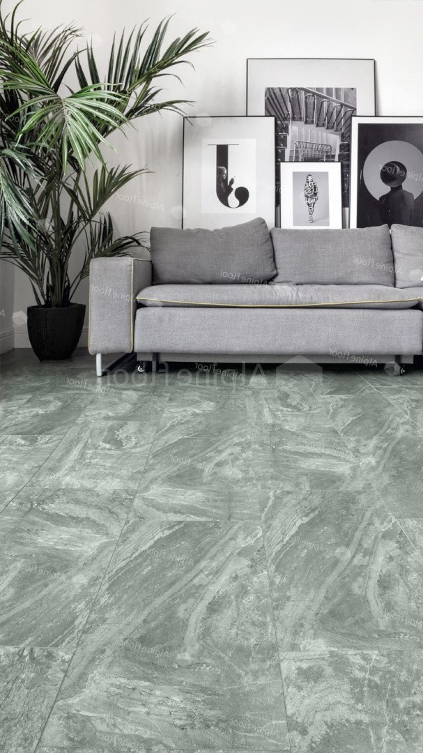 Кварцвиниловая плитка Alpine Floor клеевая Light Stone Хэмпшир ECO 15-11 608×303×2,5 фото в интерьере