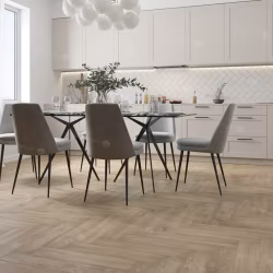 Кварцвиниловая плитка Alpine Floor клеевая Parquet LVT Дуб Ваниль Селект ECO 16-3 венгерская елка 590×118×2,5