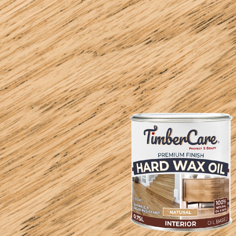 Масло с твердым воском TimberCare Hard Wax Oil цвет Натуральный 350059 0,75 л