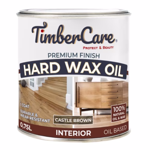 Масло с твердым воском TimberCare Hard Wax Oil цвет Темно-коричневый 350061 0,75 л