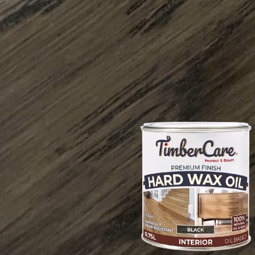 Масло с твердым воском TimberCare Hard Wax Oil цвет Черный 350064 0,75 л