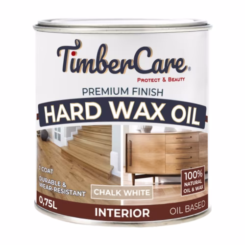 Масло с твердым воском TimberCare Hard Wax Oil цвет Белый мел 350065 0,75 л