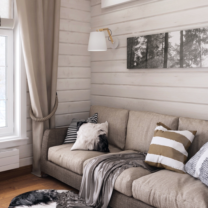 Масло с твердым воском TimberCare Hard Wax Oil цвет Белый мел 350106 0,175 л фото в интерьере