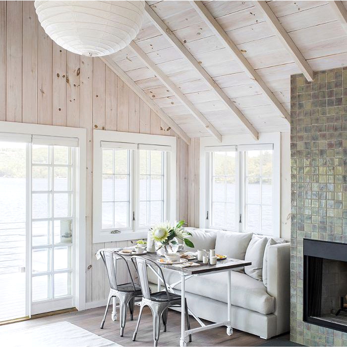 Масло с твердым воском TimberCare Hard Wax Oil цвет Белый мел 350106 0,175 л фото в интерьере