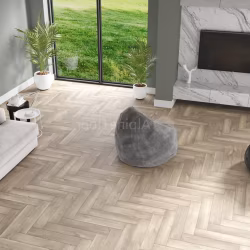 Кварцвиниловая плитка Alpine Floor клеевая Parquet LVT Дуб Натуральный отбеленный ECO 16-5 венгерская елка 590×118×2,5