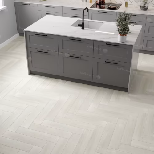 Кварцвиниловая плитка Alpine Floor клеевая Parquet LVT Зимний Лес ECO 16-6 венгерская елка 590×118×2,5