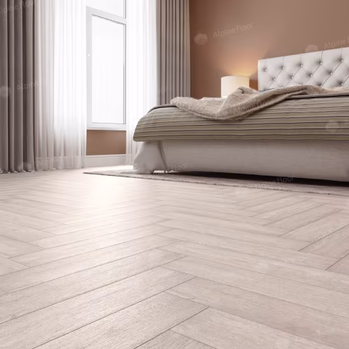 Кварцвиниловая плитка Alpine Floor клеевая Parquet LVT Голубой Лес ECO 16-9 венгерская елка 590×118×2,5