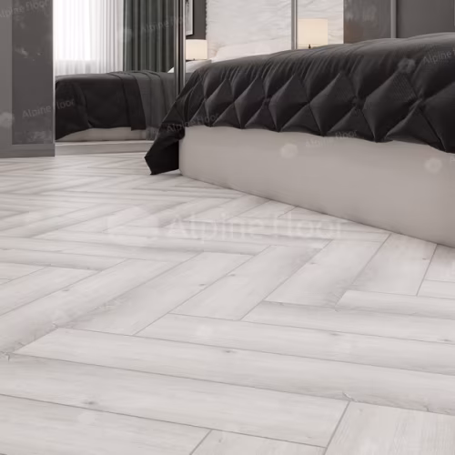 Кварцвиниловая плитка Alpine Floor клеевая Parquet LVT Дуб Альхена ECO 16-12 венгерская елка 590×118×2,5