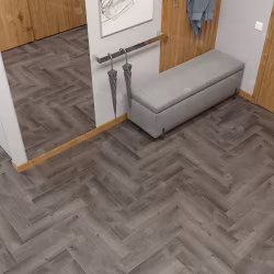 Кварцвиниловая плитка Alpine Floor клеевая Parquet LVT Дуб Мерга ECO 16-13 венгерская елка 590×118×2,5