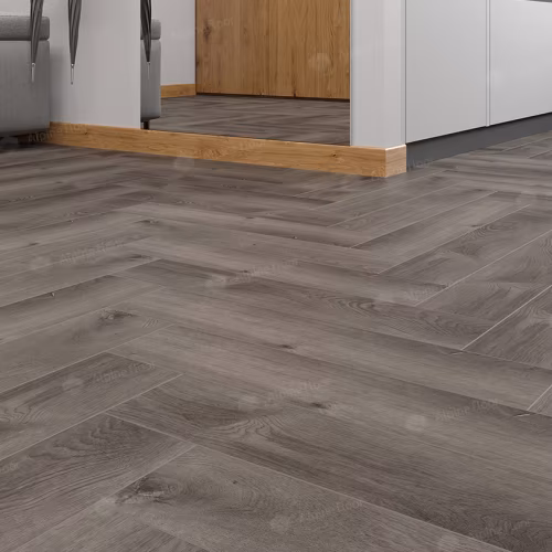 Кварцвиниловая плитка Alpine Floor клеевая Parquet LVT Дуб Мерга ECO 16-13 венгерская елка 590×118×2,5