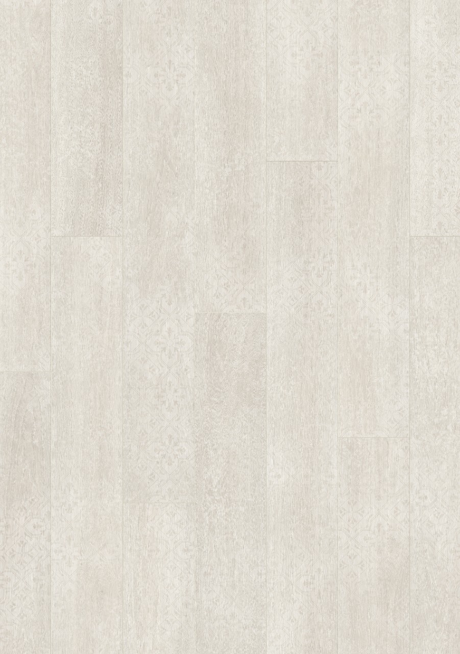 Ламинат Quick Step Perspective Patchworks Hydro Дуб итальянский светло-серый пэтчворк PER3831P 1380×156×9