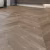 Кварцвиниловый SPC ламинат Alpine Floor Chevron Alpine Макадамия ECO 18-5 французская елка 600×127×5 фото в интерьере
