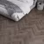 Кварцвиниловый SPC ламинат Alpine Floor Chevron Alpine Дуб Антарес ECO 18-9 французская елка 600×127×5 фото в интерьере