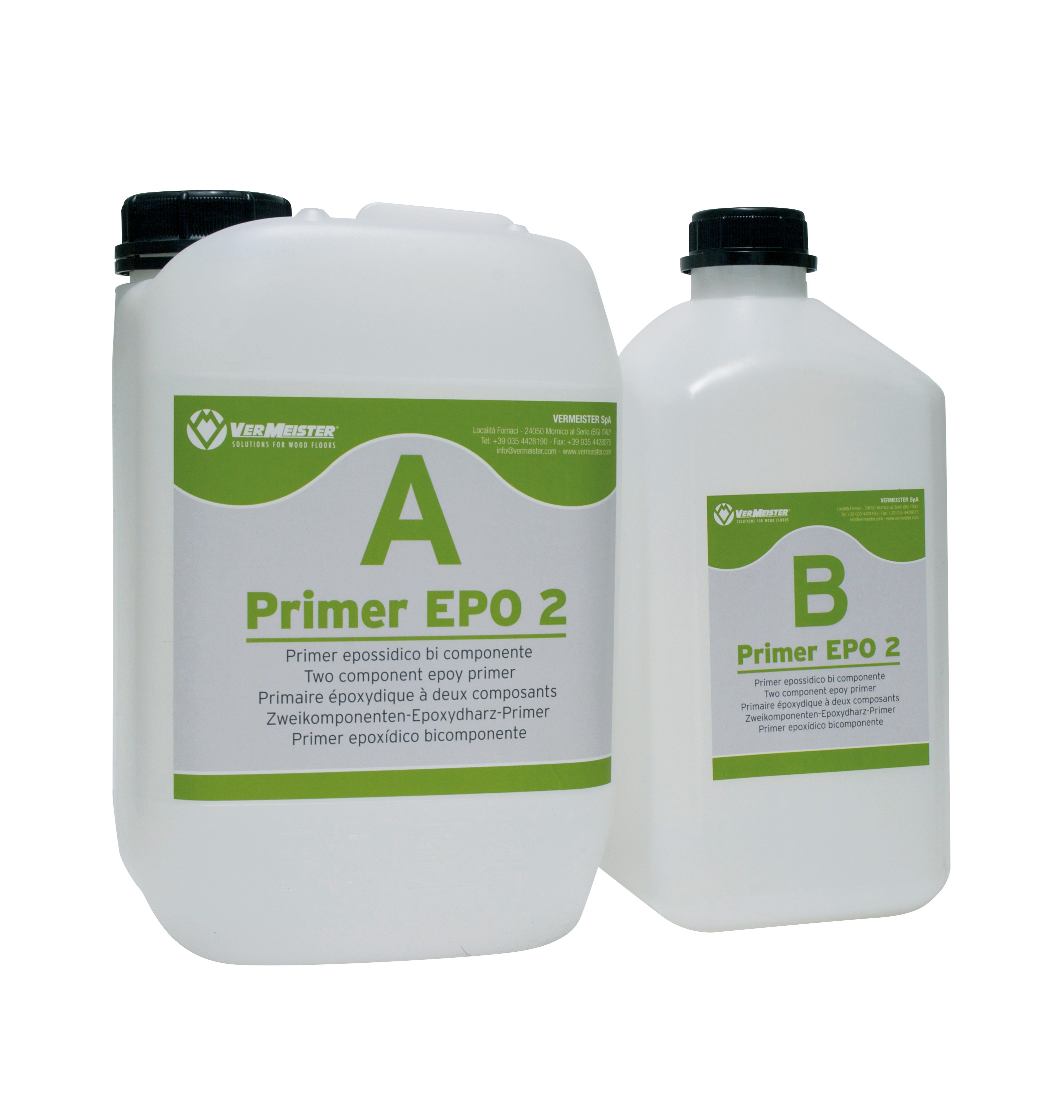 Грунтовка по стяжке Vermeister Primer EPO 2 эпоксидная 2К 7,5 л