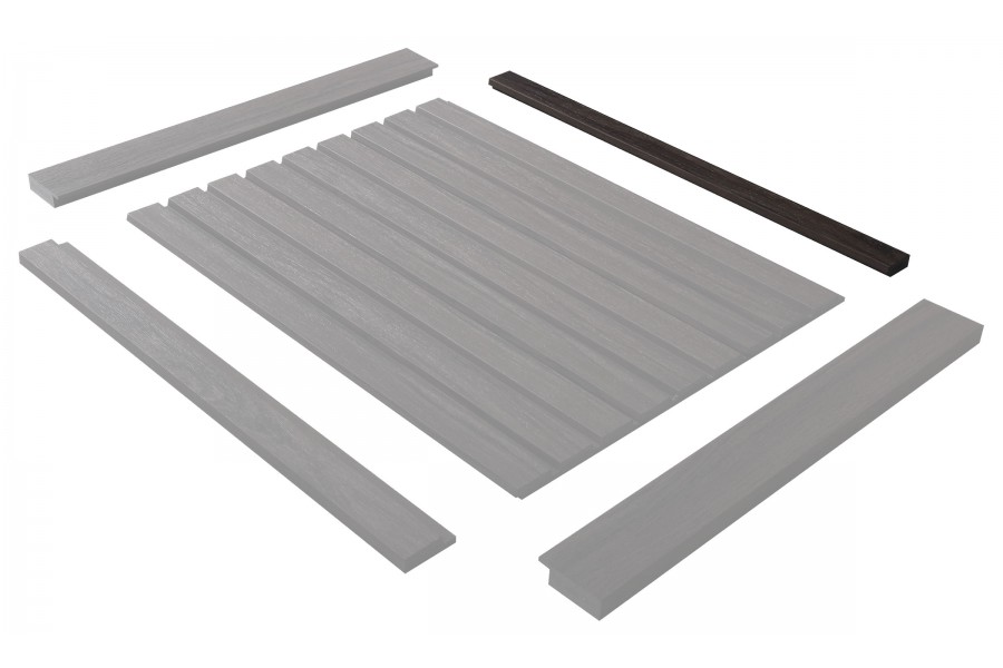 Финишный молдинг Hiwood LF124B BR395 2700×31×12