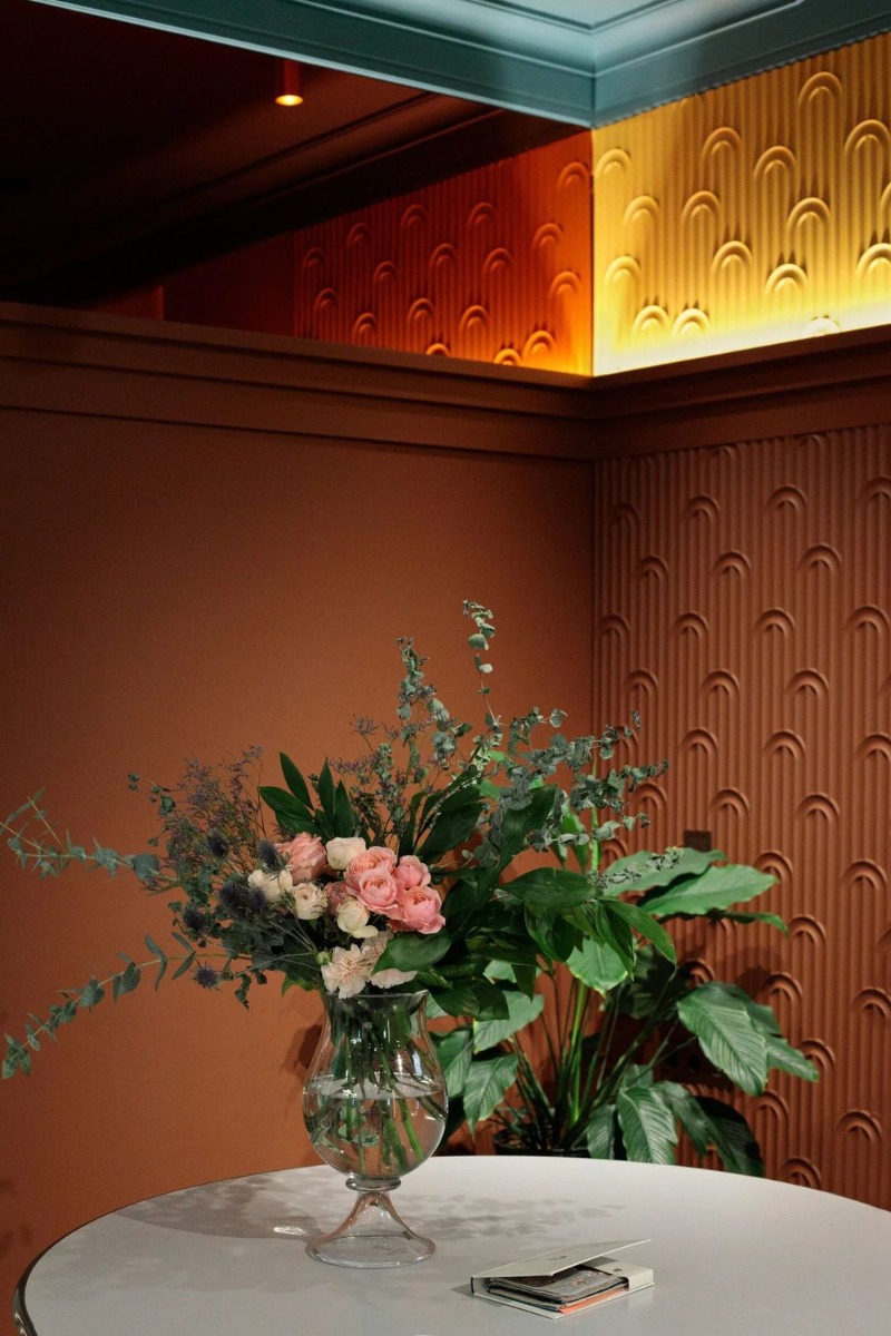 Стеновая панель под покраску Orac Decor W212 Valley Loop 2000×250×12 фото в интерьере