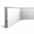 Плинтус под покраску Orac Decor Fundamentals SX207 Square 2000×250×13