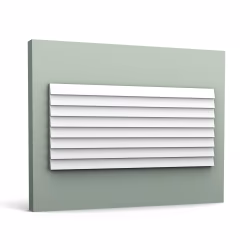 Стеновая панель под покраску Orac Decor WX204-2600 Ripple 2600×250×16