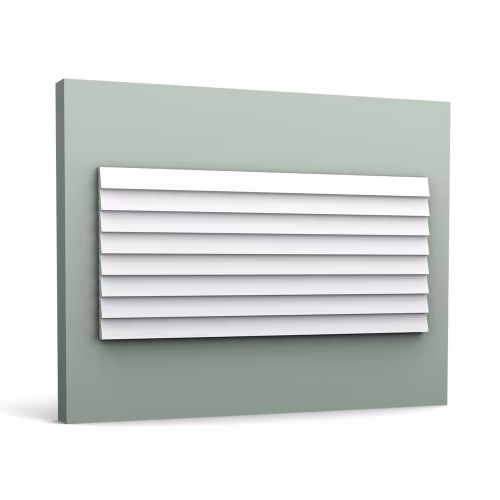Стеновая панель под покраску Orac Decor WX204-2600 Ripple 2600×250×16