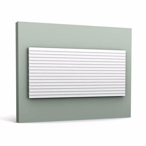 Стеновая панель под покраску Orac Decor WX204-2600 Ripple 2600×250×16
