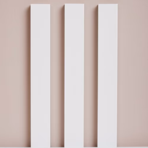 Рейка декоративная Ликорн светло-серая 2800×40×16