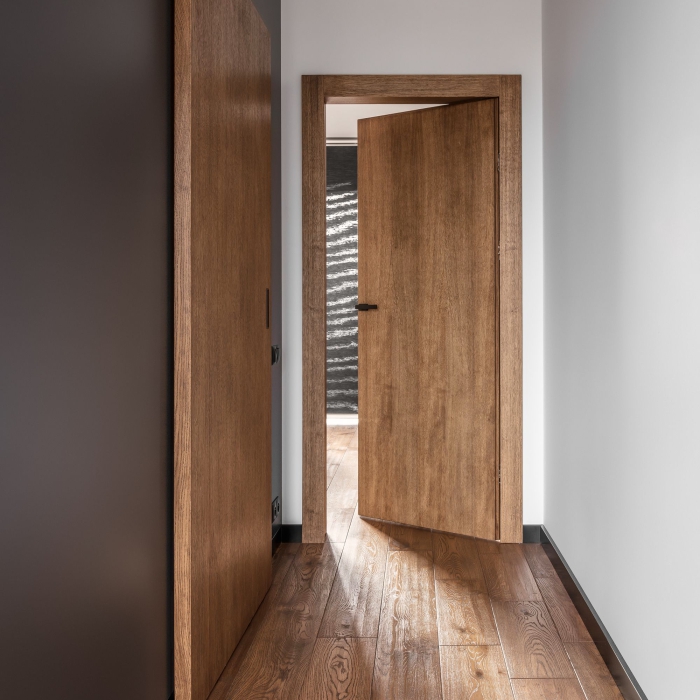 Масло с твердым воском TimberCare Hard Wax Oil цвет Темный дуб 350109 0,175 л фото в интерьере