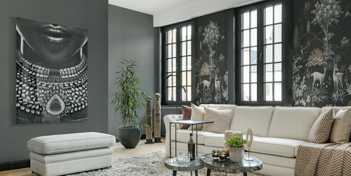 Панно Loymina British Style Forest BRIT 1 011/1 3×2 фото в интерьере