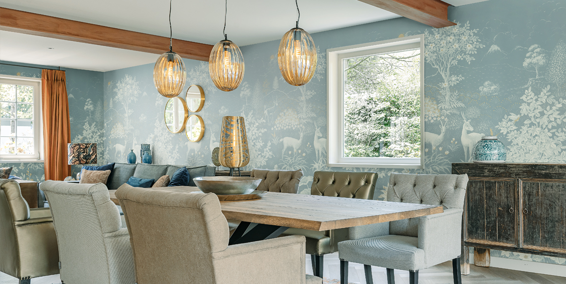 Панно Loymina British Style Forest BRIT 1 018 3×2 фото в интерьере