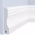 Плинтус под покраску Hiwood W009L 2000×145×25