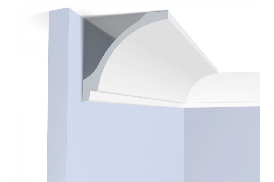 Потолочный плинтус под покраску Hiwood A126 2000×92×87