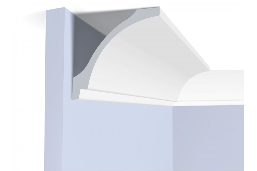 Потолочный плинтус под покраску Hiwood A151 2000×110×104