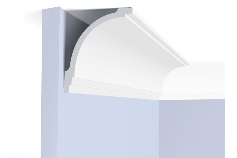 Потолочный плинтус под покраску Hiwood A156 2000×100×120