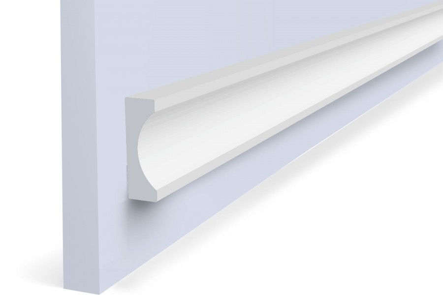 Молдинг из полистирола под покраску Hiwood P40 2700×40×12