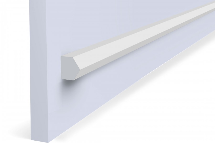 Молдинг из полистирола под покраску Hiwood TRN20 2700×20×19